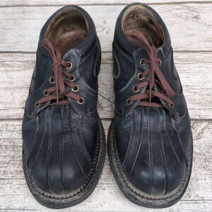 John Fluevog 7th Heaven Supervog Chunky Sole Oxford Black Men 7.5 Women 9.5